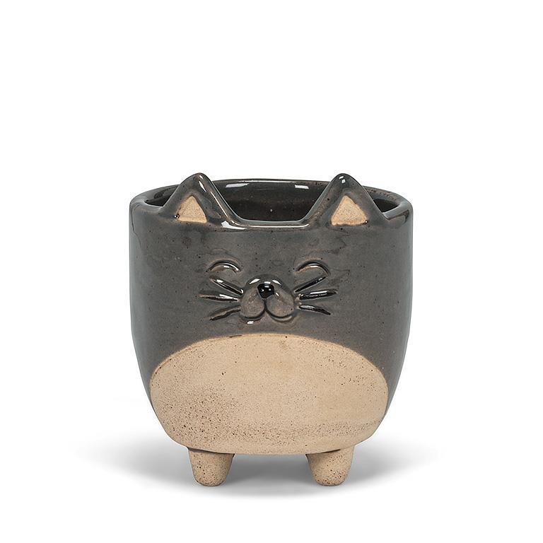 Cat on Legs Planter