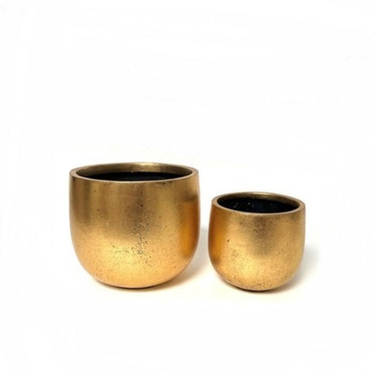 Gold Cylinder Bowl