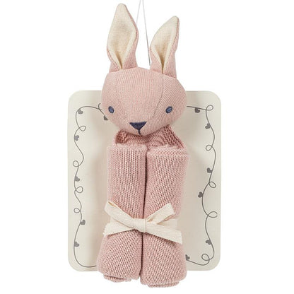 Rabbit Cuddle Cloth Pink