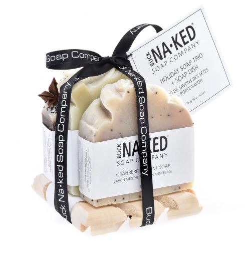 Buck Naked Soap Trios