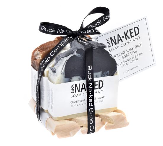 Buck Naked Soap Trios