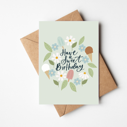 Tiny Print Greeting Cards