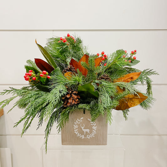 "Home for Christmas" Floral Arrangement